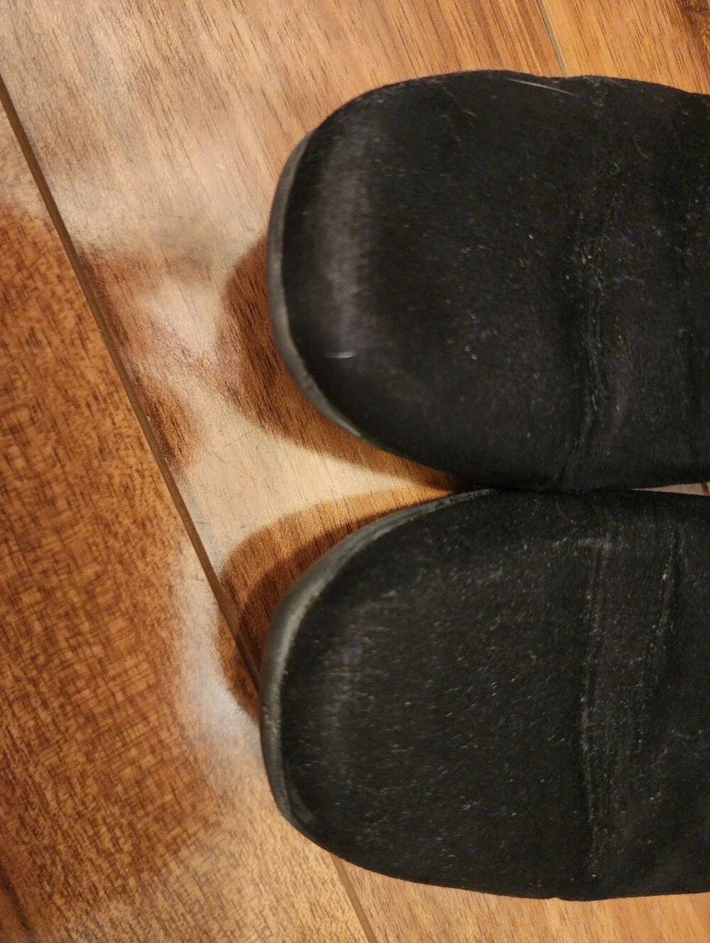 Natural Soul Black Faux-Fur Trim Women's Winter Boots Size 6